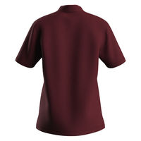 サーヴォ ポロシャツ（男女兼用・半袖） ワイン SS MCSU-2401-E9 1着（直送品）