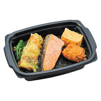 エフピコチューパ 冷凍対応容器 FL-18-13（45） 黒本体 1袋（50枚入）