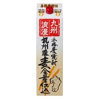 九州浪漫 九州産麦全量仕込み 25度 1.8L パック 1セット（1本×3） 麦焼酎　紅乙女酒造