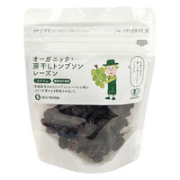 有機素材 ドライフルーツ チャック付 小袋 BIONOWA オーガニック 房干しトンプソンレーズン 1セット（1個×5）