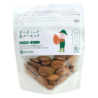 有機素材 ナッツ チャック付 小袋 BIONOWA オーガニック 生アーモンド 1セット（1個×5）