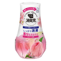 トイレの消臭元 トイレ用  もぎたて白桃 消臭剤 400ml 1セット（1個×3） 小林製薬