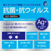 ナカバヤシ iPad mini 第6世代A17Pro液晶保護フィルム抗菌抗ウイルス光沢 TBF-IPM21FLKAV 1個