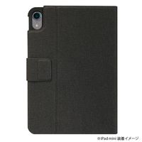 ナカバヤシ iPad mini (第6世代/A17 Pro)回転式カバー ブラック TBC-IPM2109BK 1個