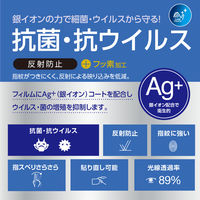 ナカバヤシ iPad mini 第6世代A17Pro液晶保護フィルム抗菌抗ウイルス反射防止 TBF-IPM21FLGAV 1個