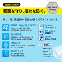 ナカバヤシ iPad mini (第6世代/A17 Pro)ガラス 指紋・高光沢 TBF-IPM21GS 1個