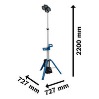 BOSCH コードレスタワーライト GLT18V-5000 1式（直送品）