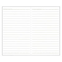 ダイゴー スプラッシュ手帳 7mm横罫 19行 ブルー A1070 1セット(1冊×2)（直送品）