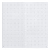 ダイゴー ハンディピック ページノート 5mm ドット罫 L グリーン C5121 1セット(1冊×5)（直送品）