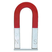 クツワ U型磁石 KJ008 1セット(1個×10)（直送品）