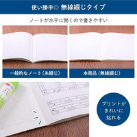 サクラクレパス 学習帳 5mm方眼罫(無線綴じ)レッド NM522 1セット(1個×10)（直送品）