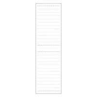 ダイゴー すぐメモ! 差替リフィル 8mm 横罫 12行 ブラック B3441 1セット(1冊×2)（直送品）