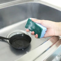 キッチンスポンジ バリューチョイス ハードスポンジ 研磨材入り 3色アソート 1パック（5個入）小久保工業所