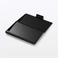 無印良品 アルミカードケース 厚口 黒 約６０×９３ｍｍ 約２５枚収納 良品計画