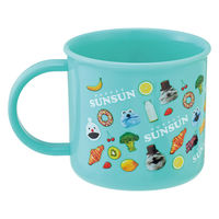 スケーター KE4A 食洗機対応 プラコップ 【パペットスンスン】 727924-KE4A 1個（直送品）