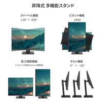 JAPANNEXT 24インチ 液晶ディスプレイ JN-IPS24WX-HSP 1台（直送品）