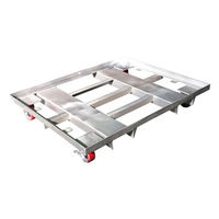 グリーンクロス フレコンバッグ キャスター付き台車 1150×1150×1200mm FC-1 1台（直送品）