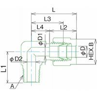 フジキン 2アッシュクリングツギテ LF900ーLー12.7C 1個（直送品）