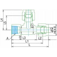 フジキン 2アッシュクリングツギテ LF900ーTLGー9.52A 1個（直送品）