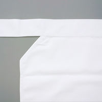 アイトス 調理前掛 ホワイト L 861023-001-L 861023 1枚（直送品）