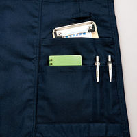 アイトス ラップエプロン ネイビー S 8634-008-S 8634 1枚（直送品）