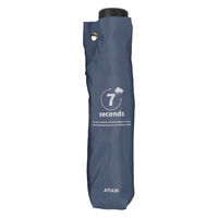 アテイン 55cmミニ 7セカンズ 形状記憶 無地 ネイビー 4090NV 1セット(1本×3)（直送品）