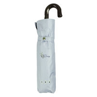 アテイン 晴雨兼用55cmミニ デイジー アイスブルー 6738IB 1セット(1本×3)（直送品）