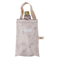 アテイン 晴雨兼用55cmミニ ペールブーケ シャドウピンク 6766SPK 1セット(1本×3)（直送品）