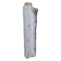 アテイン 晴雨兼用50cmミニ スモールフローラルドット アイスブルー 6790IB 1セット(1本×3)（直送品）