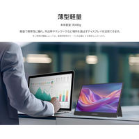 JAPANNEXT 13.3インチ ワイド モバイルディスプレイ JN-MD-IPS133F 1台（直送品）
