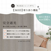 サンローズ 4枚組 カーテン レースカーテンセット トラビス 1000×1100mm ブラウン 1セット(4枚入)（直送品）