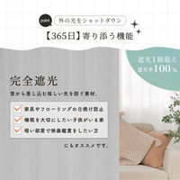 サンローズ 4枚組 カーテン レースカーテンセット トラビス 1000×1200mm ライトグレー 1セット(4枚入)（直送品）