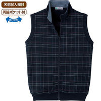 ケアファッション らくらくフルジップベスト グレー M W018218461 1着（直送品）