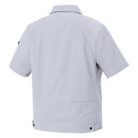 アイトス 半袖ブルゾン シルバーグレー 3L 6842-003-3L 6842 1着（直送品）