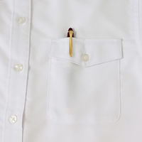 アイトス オックスフォードシャツ ホワイト SS 7880-001-SS 7880 1枚（直送品）