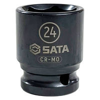 SATA Tools 1/2インパクトソケット24mm 34317 1個（直送品）