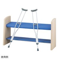 アズワン 立ったまま座るベンチ(スベラーン)1500×460×800mm ブルー TSB-1500-B 1台 9-1604-02（直送品）