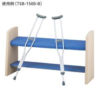 アズワン 立ったまま座るベンチ(スベラーン)1500×460×800mm オレンジ TSB-1500-O 1台 9-1604-04（直送品）