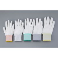 アズワン 作業用手袋(ポリエステル)ウレタン手の平コート 背抜き XS 1袋(10双入) AP-PUP3 1袋(10双) 4-7047-05（直送品）
