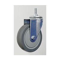 アズワン 静音キャスター ストッパー付き 1セット(4個入) ASsk75-04P 1セット(4個) 60-6338-88（直送品）