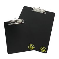 アズワン 制電クリップボード 静電気対策 A4 APBD-A4 1個 4-7139-02（直送品）