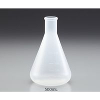 ニッコー・ハンセン PP三角フラスコ 500mL 1ケース(25個入) 3033-02 1ケース(25個) 69-5602-64（直送品）
