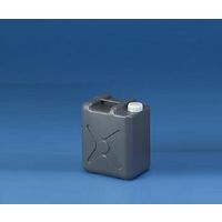 アズワン 平角缶(1ヶロ)5L グレー 1ケース(20本入) 69-5600-83 1ケース(20本)（直送品）