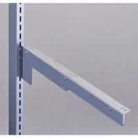 セラタ 木棚用ブラケット片側アングル4爪 SPストッパー付き 左用 420 5個入 NX414/L-420SP 1セット(5本)（直送品）