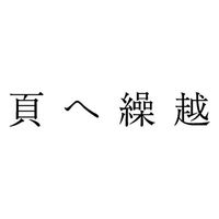 サンビー 勘定科目印 単品 【頁へ繰越】 KS-003-995 1セット(1個×5)（直送品）