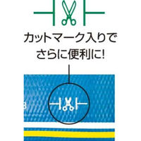 十川産業 EVAエコフラットホース(青) 25×100m ECO-25-100 1本(100m)（直送品）