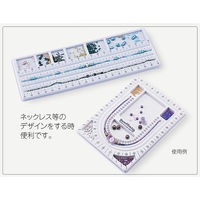 MIYUKI ビーズワーク用工具 ビーズデザインボード H3157 MIY-H3157 1枚（直送品）