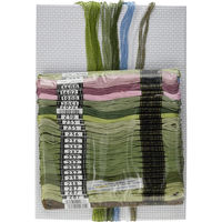 オノエ・メグミ 刺しゅうキットシリーズ 木々の彩り カラマツ林の小道・7492 OLY-K7492 1組（直送品）