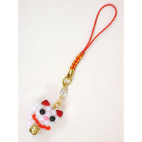 トーホー(TOHO) ビーズキット 縁起物 福結び Col.4 招き猫 216 TOH39982 1セット(3個)（直送品）