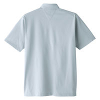 Asahicho(旭蝶繊維) 0023 半袖ニットシャツ ライトグレー Sサイズ 1枚（直送品）